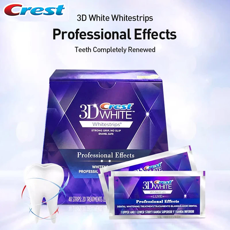 Teeth Whitening Effects - Crest Professional Effects Whitestrip 3D Strisce