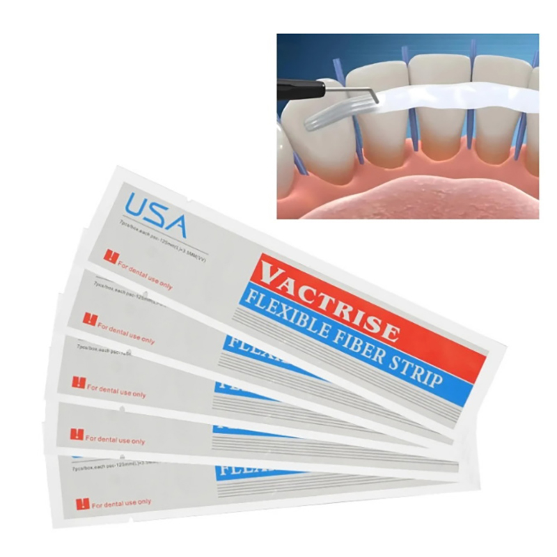 Teeth Whitening Strips Lumineux - 1/5 Pezzi Strisce in Fibra Flessibile