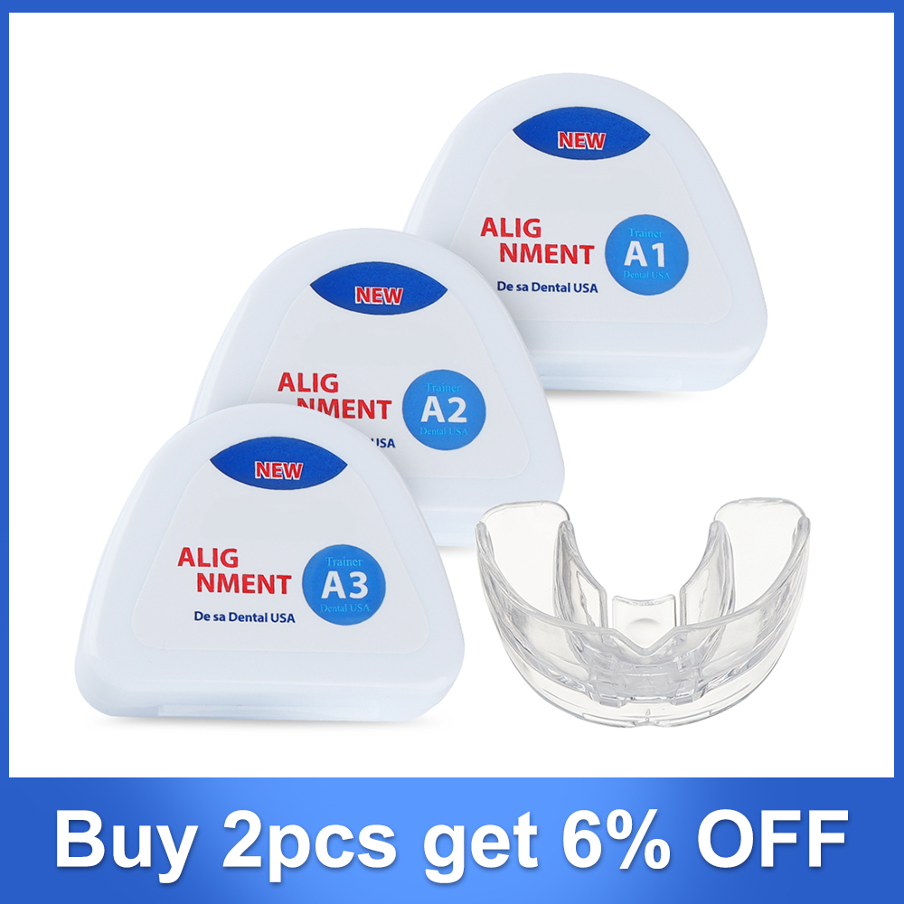 Teeth Whitening Mouth Guard - Set di apparecchi ortodontici dentali Set
