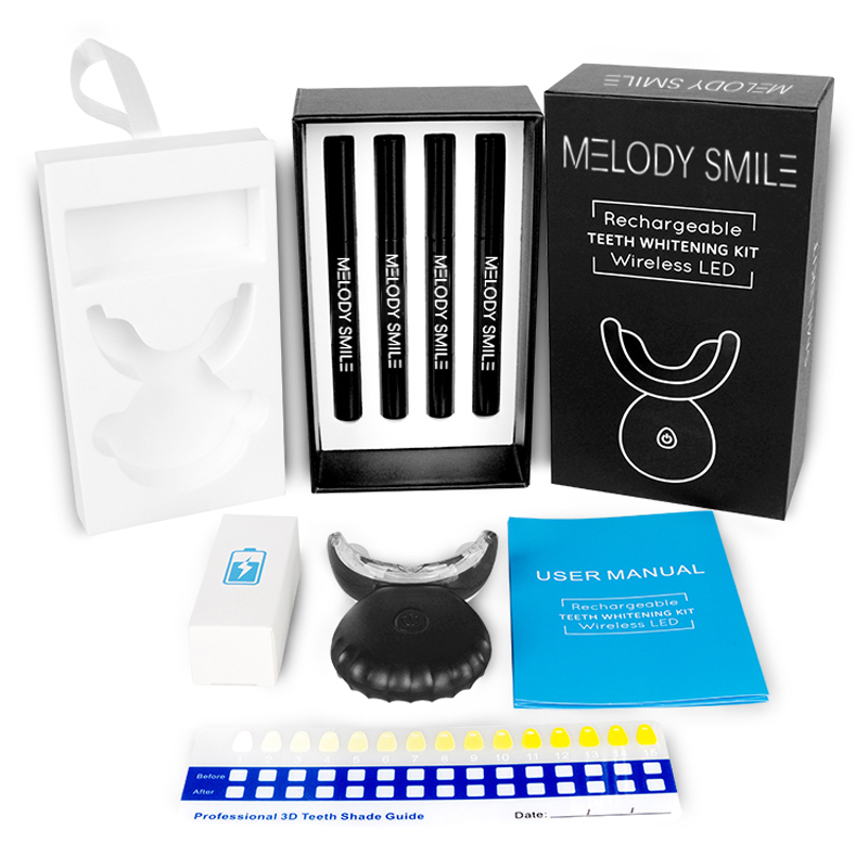 Teeth Whitening Logo - Kit Sbiancante per Denti a LED