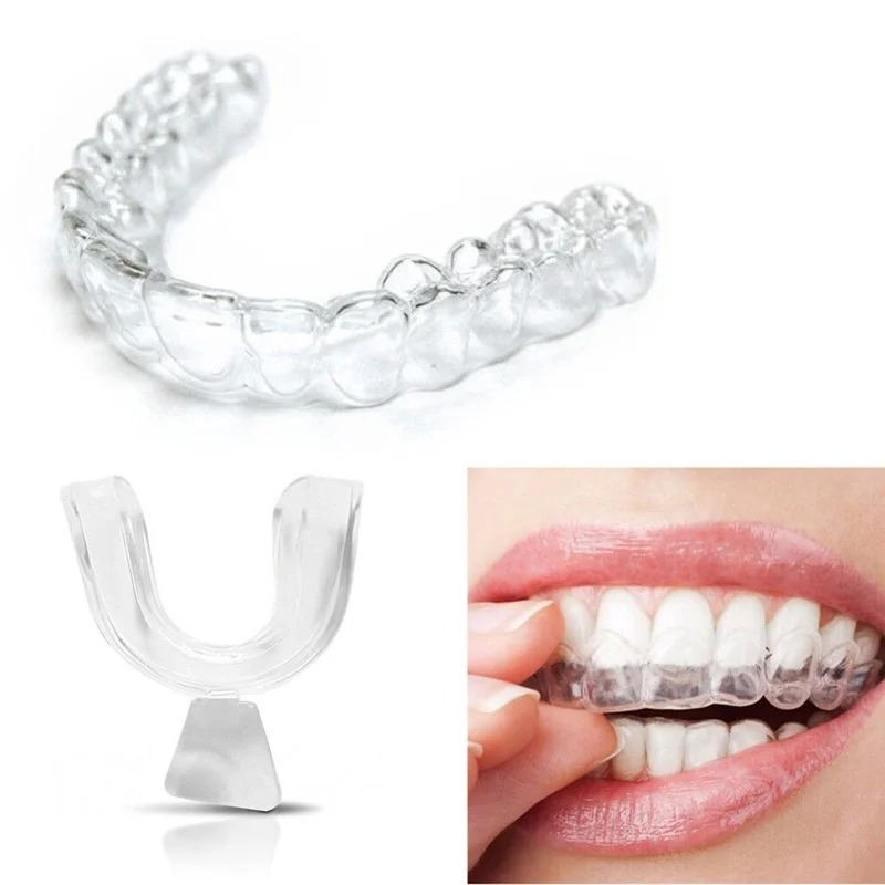 Teeth Whitening Mouth Guard - Anti Russare Bruxismo Dormire Bocca Guardia