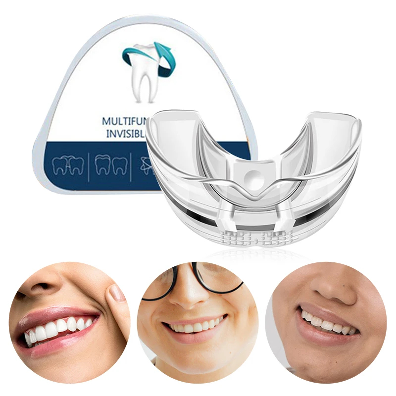 Teeth Whitening Mouth Guard - 3 fasi Apparecchi ortodontici dentali Fermo