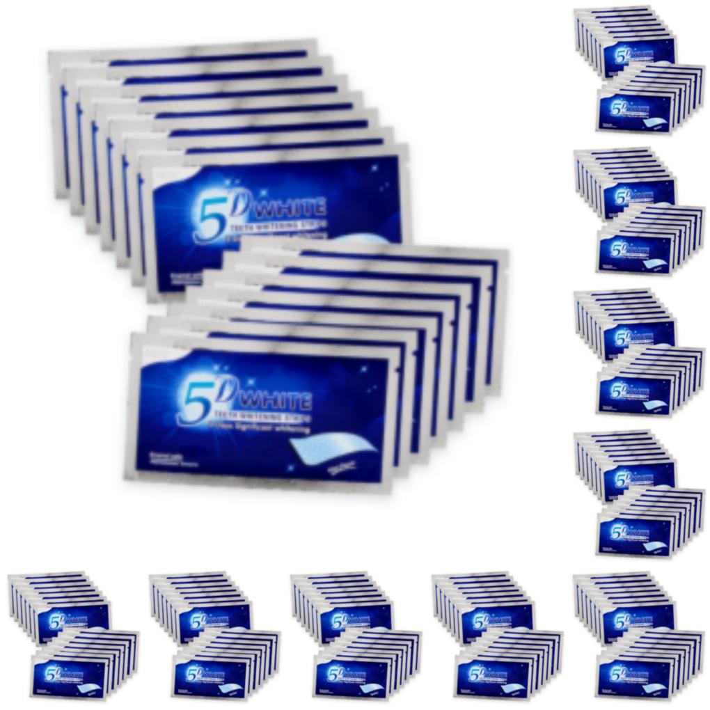 Teeth Whitening Effects - 70/140 paia 5D strisce sbiancanti per