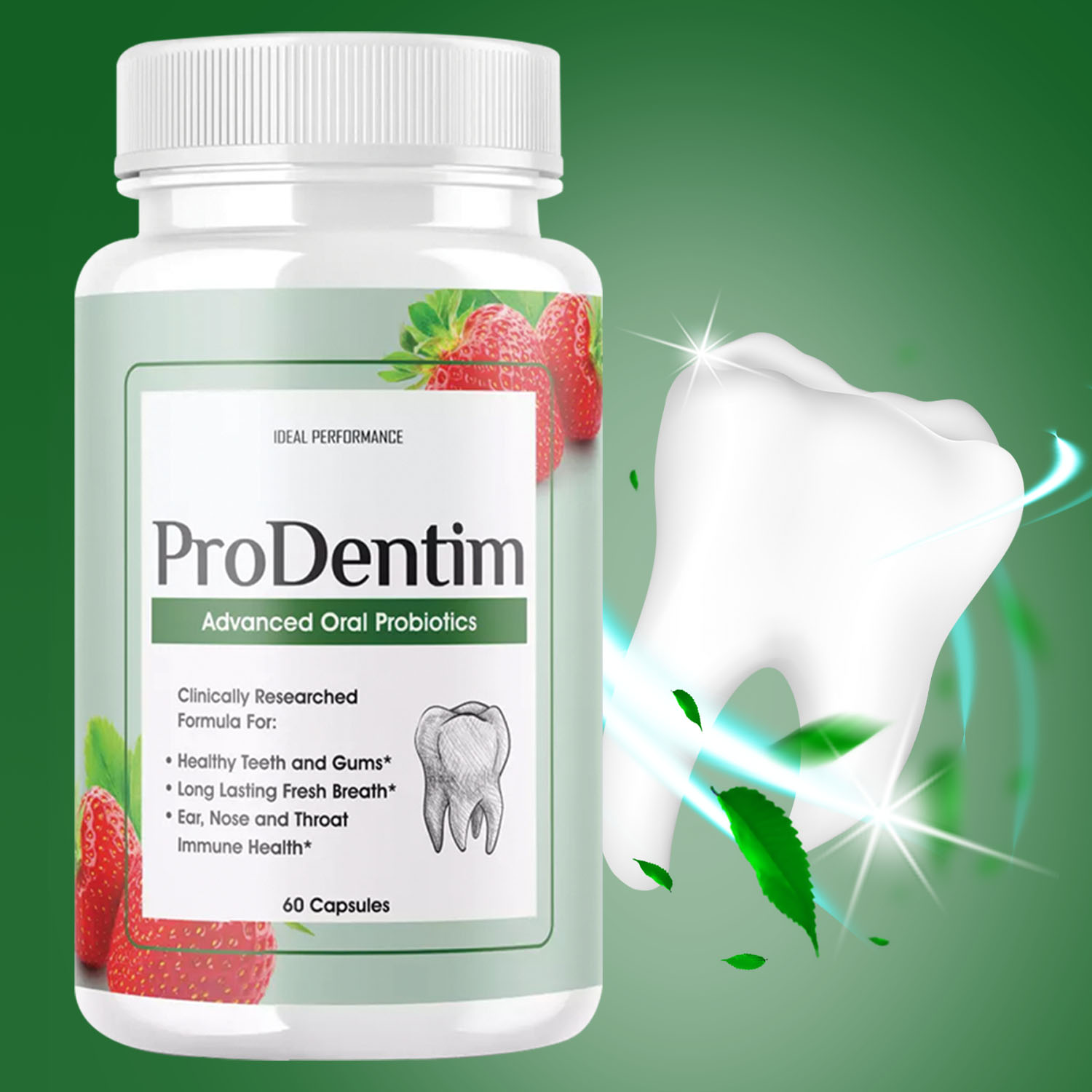 Teeth Whitening Promotion - Probiotici orali avanzati: rinfresca l'alito, schiarire