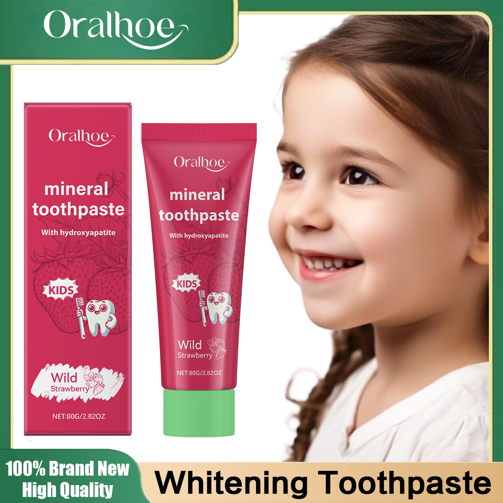 Teeth Whitening Promotion - Dentifricio anti cavità per bambini Sollievo