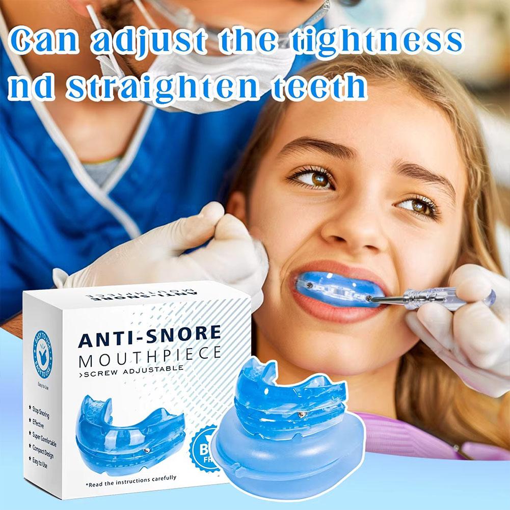 Teeth Whitening Mouth Guard - Dispositivo Anti-Russamento Regolabile per Migliorare il