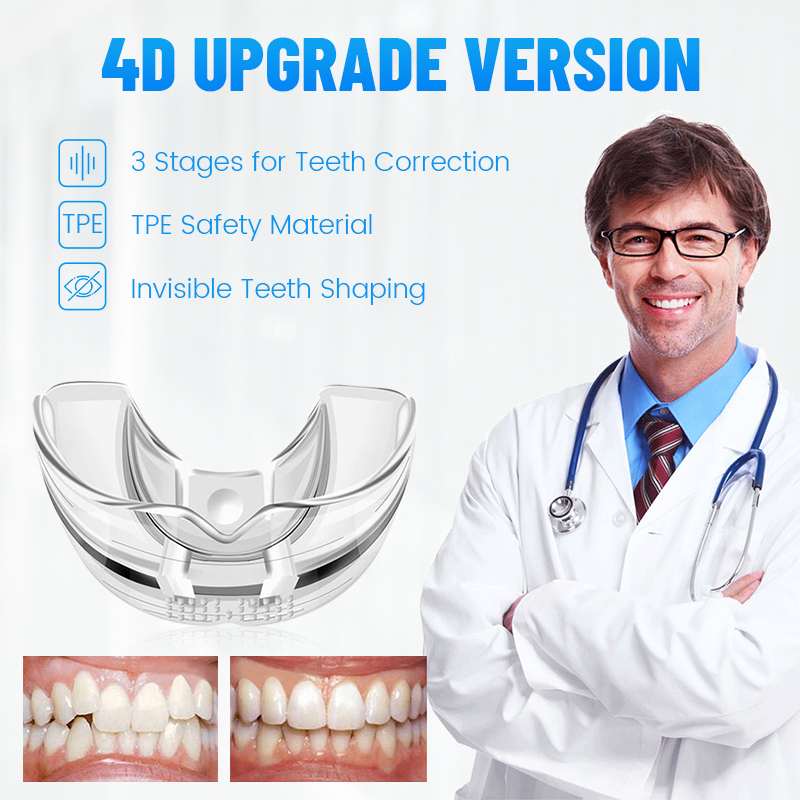 3 fasi Apparecchi ortodontici  - Teeth Whitening Mouth Guard recensione e prezzo