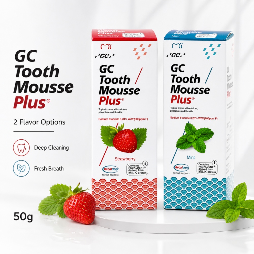 GCTooth Mousse Plus Gusto Ment - Teeth Whitening Toothpaste recensione e prezzo
