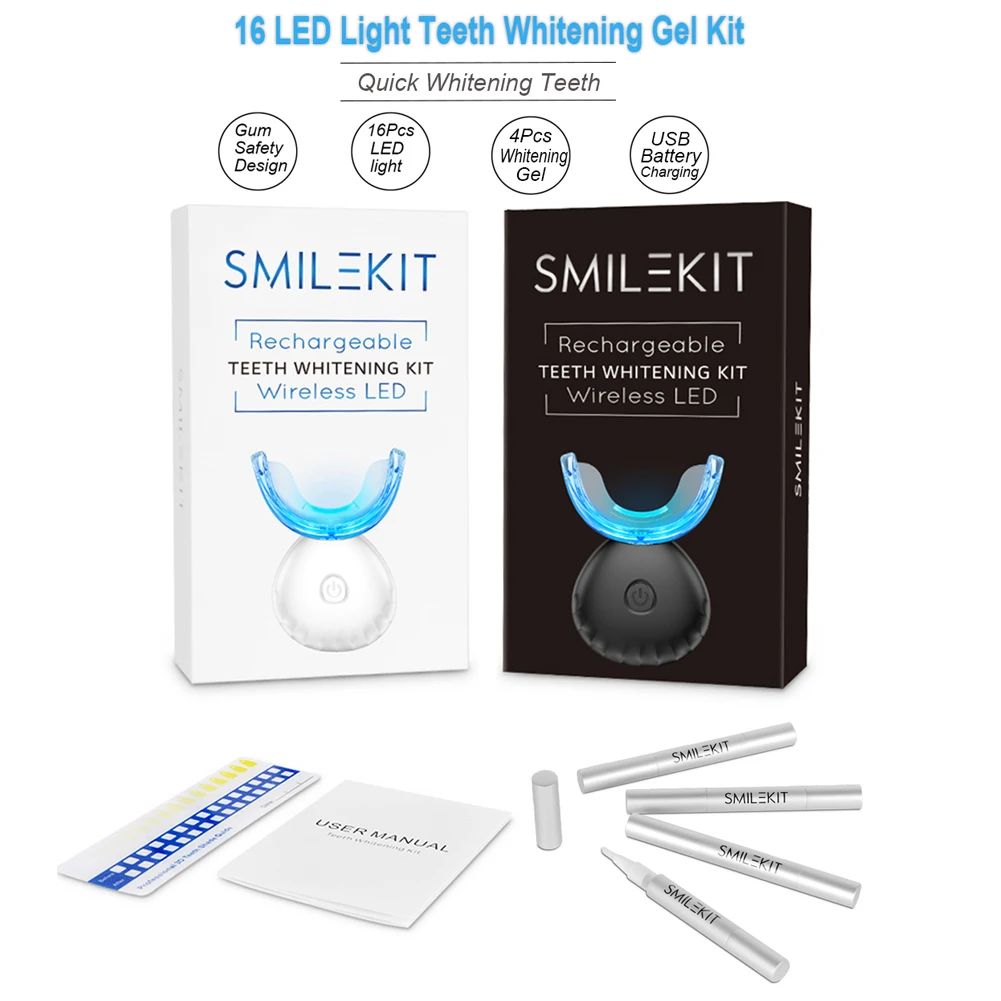Kit per sbiancamento dei denti - Teeth Whitening Levels recensione e prezzo