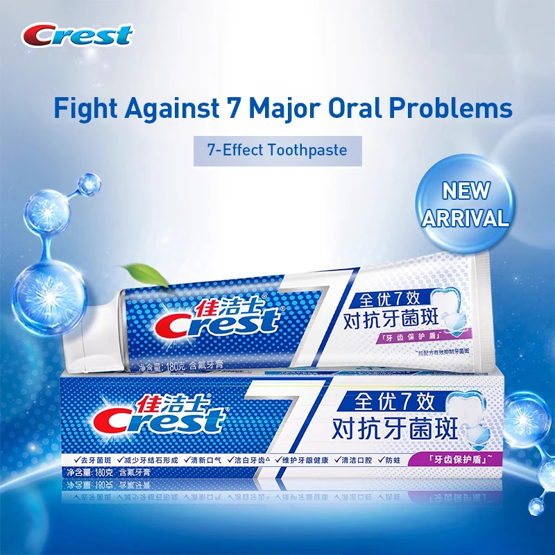 Crest 7 Effetti Dentifricio Sb - Teeth Whitening Effects recensione e prezzo