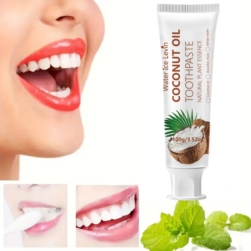 Dentifricio all'Olio di Cocco  - Teeth Whitening Toothpaste recensione e prezzo