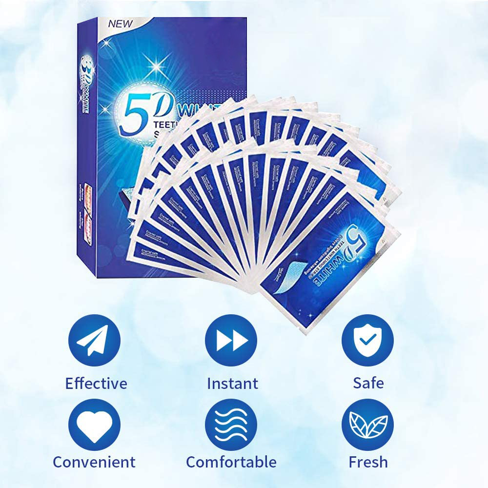 Strisce Sbiancanti 5D per Dent - Teeth Whitening Levels recensione e prezzo