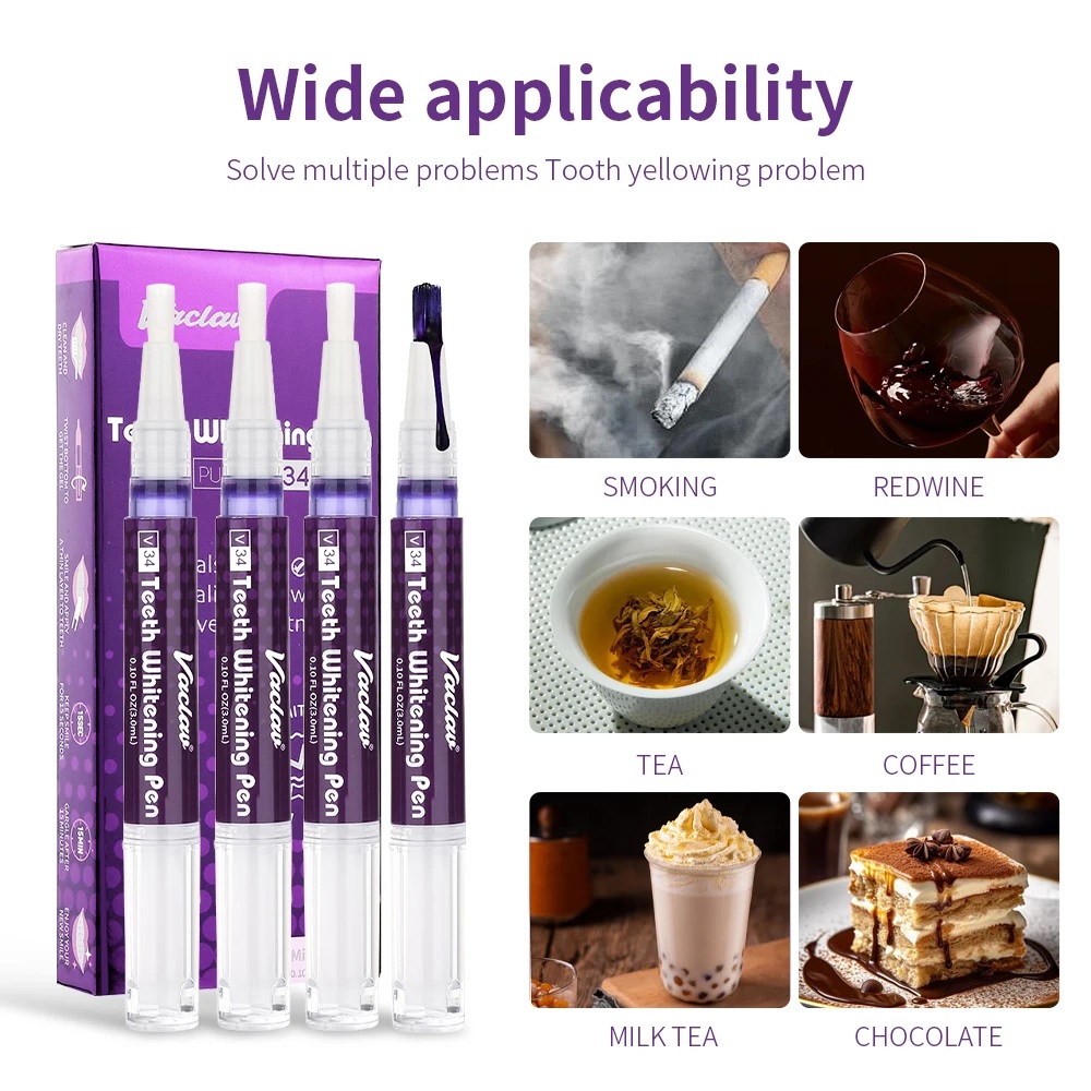 Vaclav V34 Penna gel sbiancant - Teeth Whitening Levels recensione e prezzo